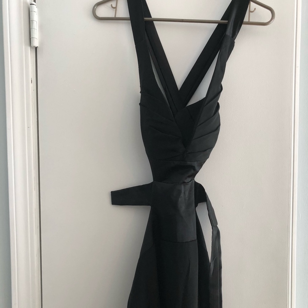 Long black formal dress